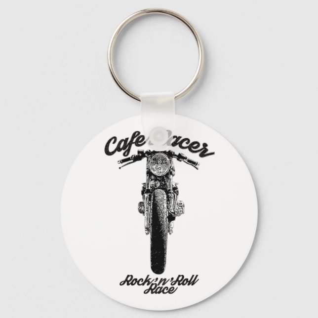 Cafe Racer Nyckelring (Framsida)