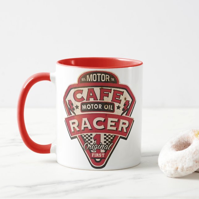 Café Racer Original Mugg (Med munk)
