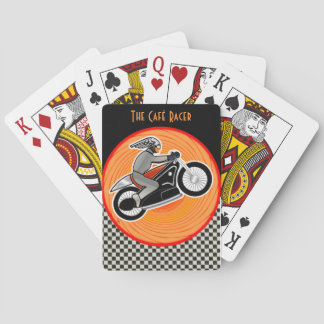 Café Racer (Poker Deck) Spel Kort