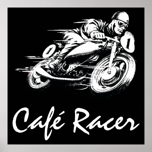 Café Racer Poster (Framsidan)