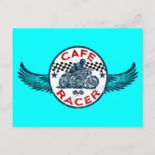 Cafe racer vykort