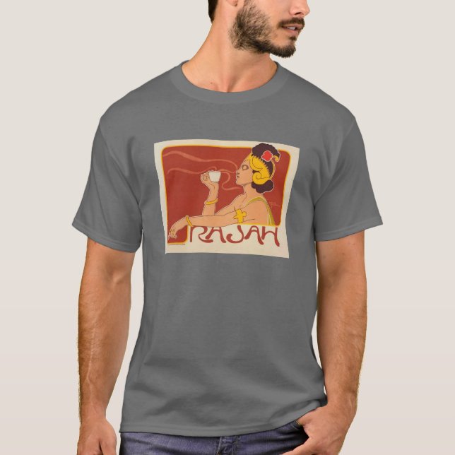 Cafe Rajah T-shirt (Framsida)
