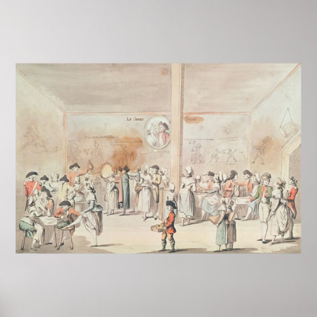 Cafe Ramponneau Poster (Framsidan)