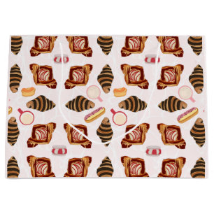 Cafe söta bakverk och lattar