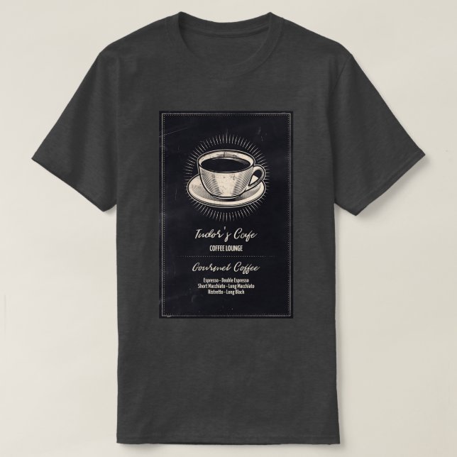 Cafe T Shirt (Design framsida)
