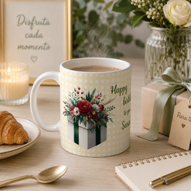 Café Taza de cumpleaños Kaffemugg (Skapare uppladdad)