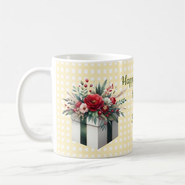 Café Taza de cumpleaños Kaffemugg (Vänster)