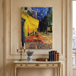 Cafe Terrace at Night av Vincent van Gogh Canvastryck