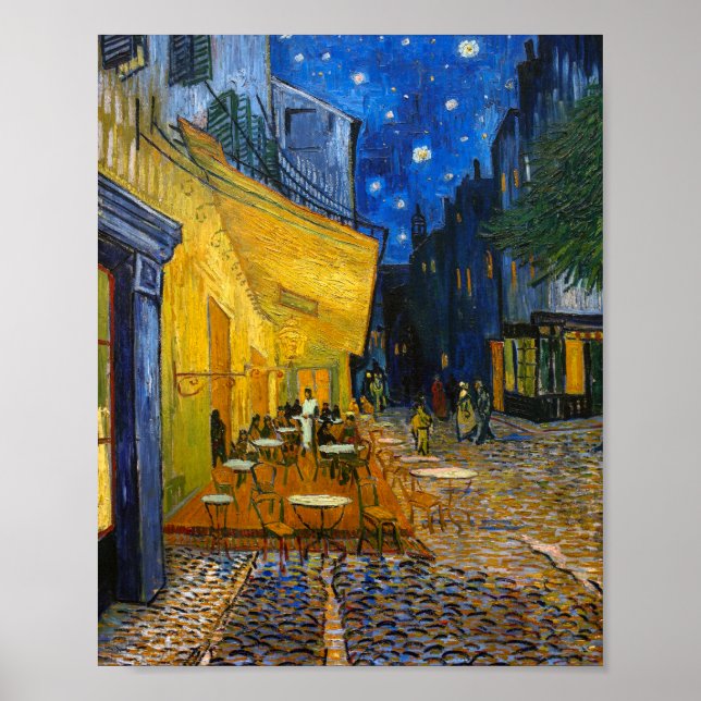 Cafe Terrace at Night | Van Gogh | Poster (Framsidan)