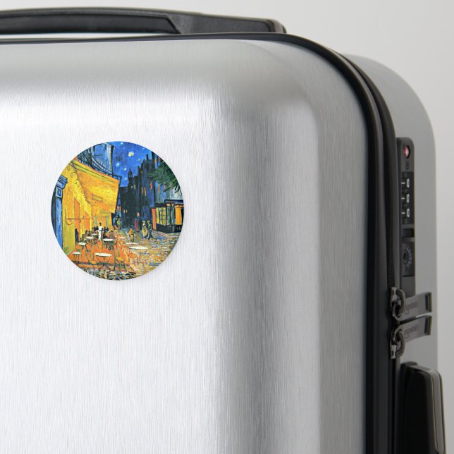 Cafe Terrace av Vincent van Gogh, Magnet (In Situ (Luggage))