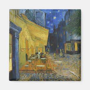 Café Terrace av Vincent Van Gogh Magnet