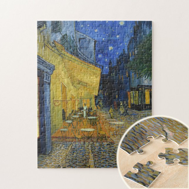 Café Terrace av Vincent Van Gogh Pussel (Skapare uppladdad)
