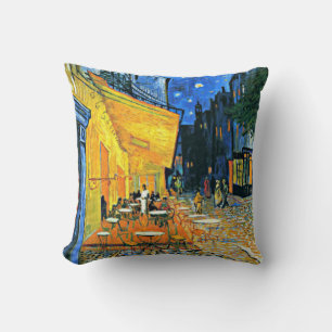 Cafe Terrace bra konst målning av Vincent van Gogh Kudde
