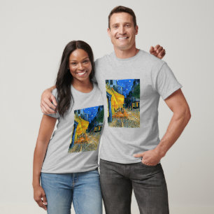Cafe Terrace bra konst målning av Vincent van Gogh T Shirt