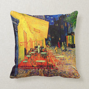 Cafe Terrace (F467) Van Gogh Fine Art Kudde