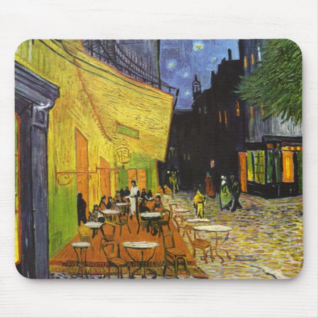 Café Terrace i natt av van Gogh Musmatta (Framsidan)