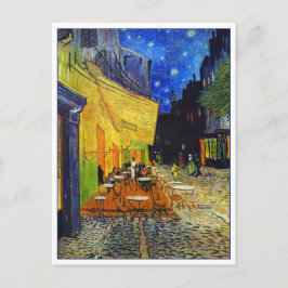 Cafe Terrace i natt av Van Gogh Vykort