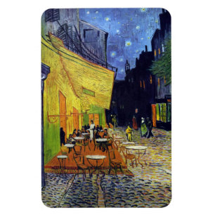 Cafe Terrace i natt av Vincent van Gogh 1888 Magnet