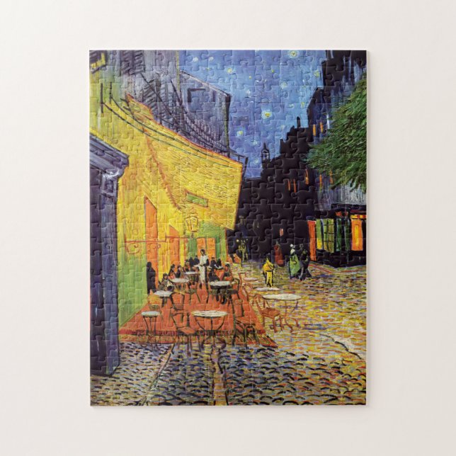 Cafe Terrace i natt av Vincent Van Gogh Pussel (Vertikal)