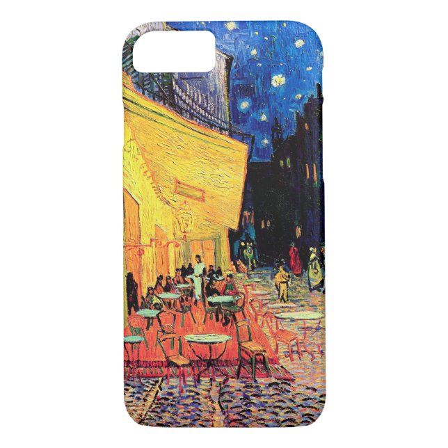 Cafe Terrace i natt, Vincent van Gogh, 1888 Case-Mate iPhone Skal (Baksida)