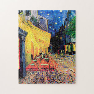 Cafe Terrace i natt, Vincent van Gogh, 1888 Pussel