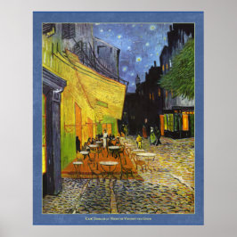Cafe Terrace i Night av van Gogh Poster
