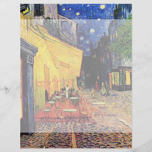 Cafe Terrace i Night av Vincent van Gogh (Framsida)