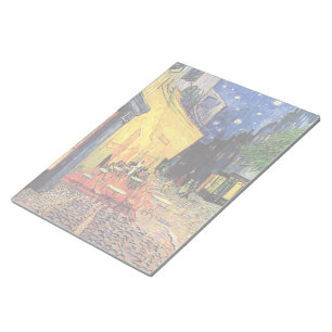 Cafe Terrace i Night av Vincent van Gogh Anteckningsblock