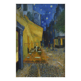 Cafe Terrace i Night av Vincent van Gogh Fototryck