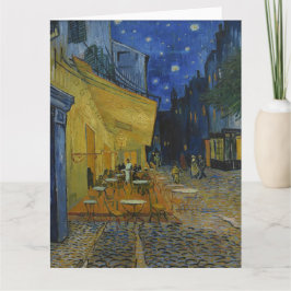 Cafe Terrace i Night av Vincent van Gogh Kort