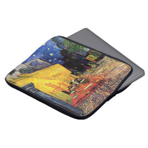 Cafe Terrace i Night av Vincent van Gogh Laptop Sleeve