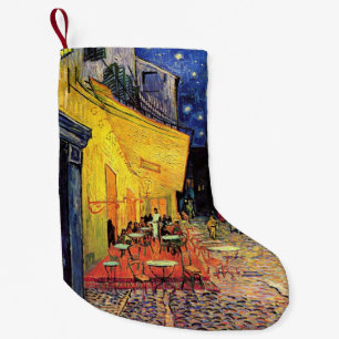 Cafe Terrace i Night av Vincent van Gogh Liten Julstrumpa