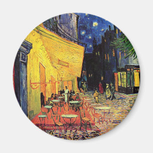 Cafe Terrace i Night av Vincent van Gogh Magnet