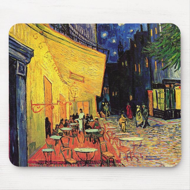 Cafe Terrace i Night av Vincent van Gogh Musmatta (Framsidan)