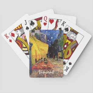 Cafe Terrace i Night av Vincent van Gogh Spel Kort