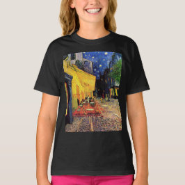 Cafe Terrace i Night av Vincent van Gogh Tee