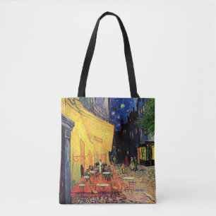 Cafe Terrace i Night av Vincent van Gogh Tygkasse