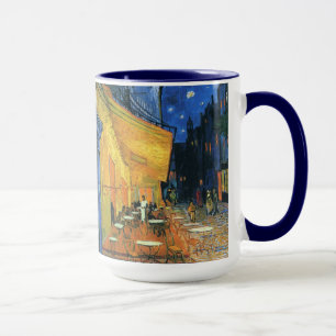 Cafe Terrace på natten Mugg