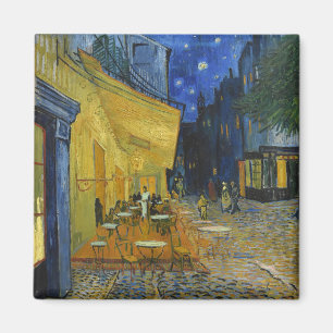 Cafe Terrace på natten Vincent van Gogh Magnet