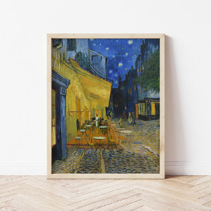 Cafe Terrace på natten   Vincent Van Gogh Poster