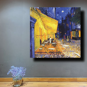 Cafe Terrace på Night Frankrike Vincent van Gogh Canvastryck