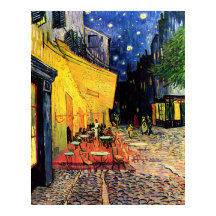 Café Terrace på Night Vincent Van Gogh High