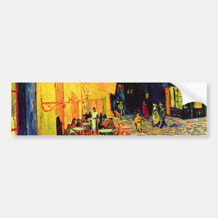 Cafe Terrace Ställe du Forum Van Gogh Fine Art Bildekal