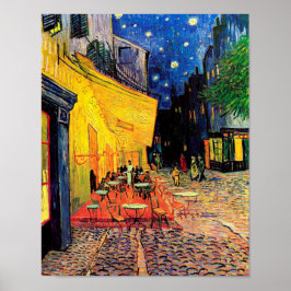 Cafe Terrace Ställe du Forum Van Gogh Fine Art Poster