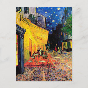 Cafe Terrace Ställe du Forum Van Gogh Fine Art Vykort