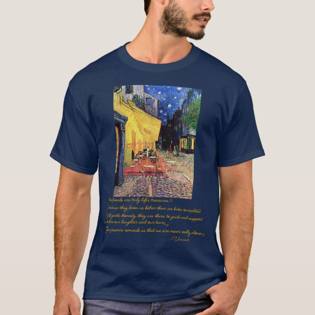 Cafe Terrace T Shirt (Framsida)