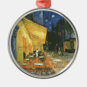 Cafe Terrace - Vincent van Gogh Julgransprydnad Metall