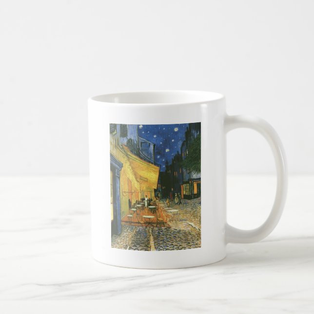 Cafe Terrace - Vincent van Gogh Kaffemugg (Höger)