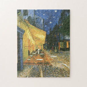 Cafe Terrace - Vincent van Gogh Painting Art Pussel
