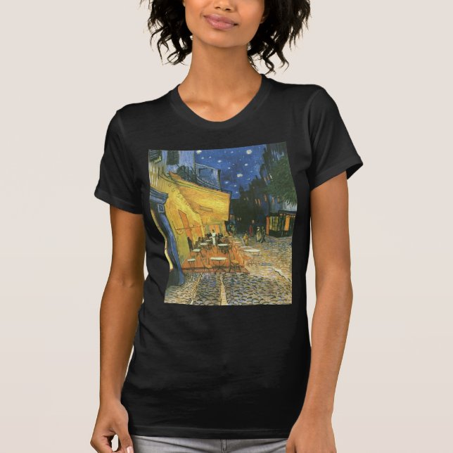 Cafe Terrace - Vincent van Gogh T Shirt (Framsida)